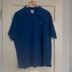 Men’s Lacoste polo in size 6 (XL)